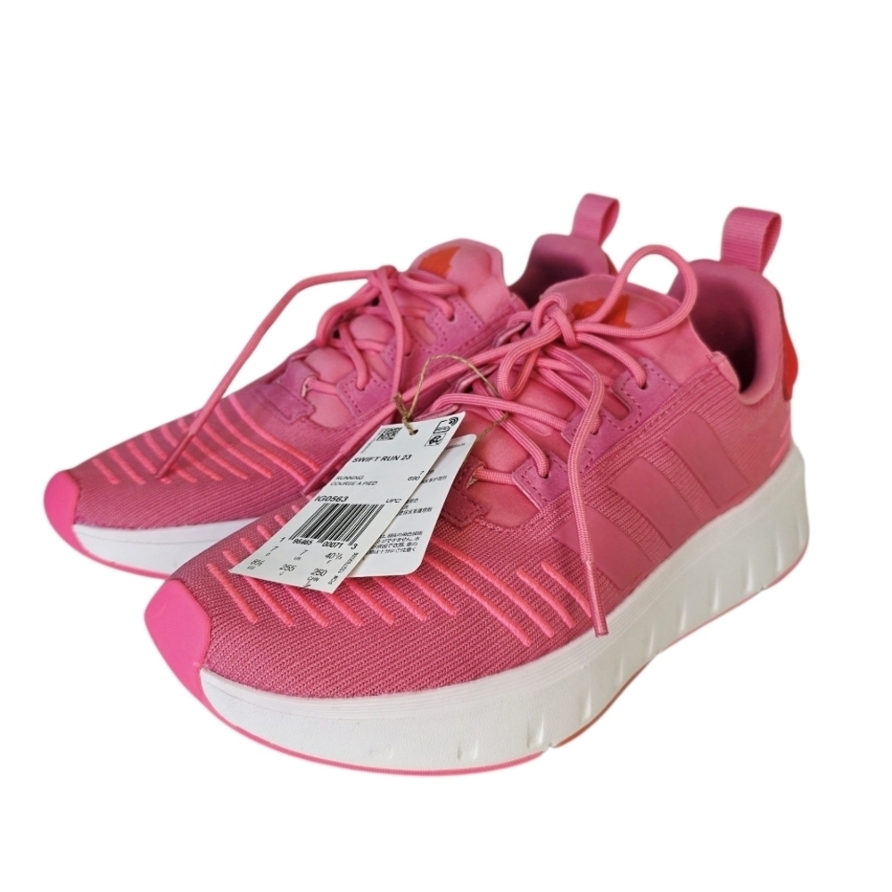Adidas NEW Swift Run 23 Athletic Lightweight Comfort Pink Sneakers Women 8.5